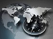 Compass on World Map/ Find us